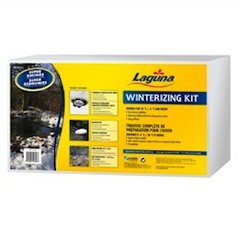 Laguna Winterizing Kit | The Kit Includes: 
Laguna PowerHeat 500-watt De-Icer, 
Laguna Aeration Kit,  
Laguna Pond Netting 4.6 x 6.1 m (15 x 20")  & Care Guide